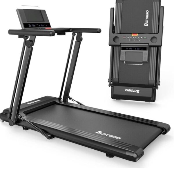 Home Treadmill Pro, Foldable Treadmill for Home, Compatible with Smartwatches
