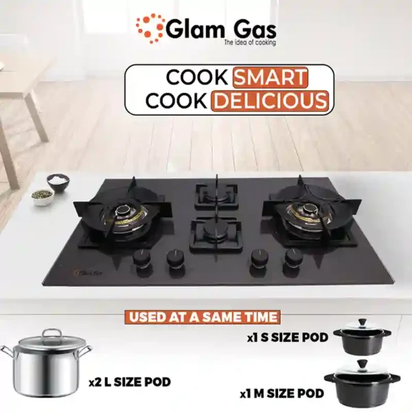 Gas Stove (4 Burners)