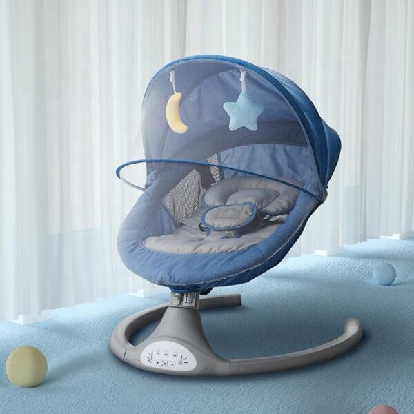 Baby Swing Cot Cradle Dual Stands Support along with Mosquito Net