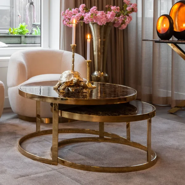 Nesting Coffee Tables Set