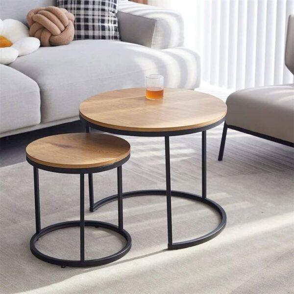 COTTON CRAFT - Jaipur Solid Wood Handcrafted Carved Folding Accent Coffee Table