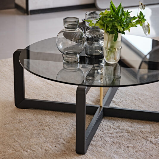 Round Glass Coffee Table