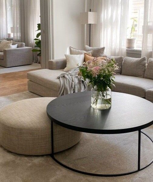 Small Rectangle Coffee Table with 2 Large Fabric Storage Drawers and Metal Shelf