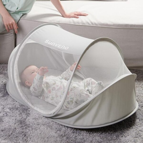 Carry Cot Infant For Car Seat or House With Sun Canopy & Mosquito Net